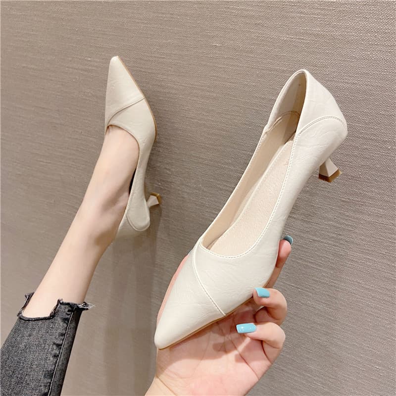 ヒール シンプル美人パンプス
